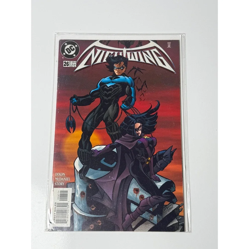 Nightwing 26 DC Comics 1998 Chuck Dixon Huntress Scott McDaniel Art